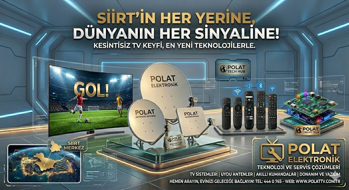 Siirt televizyon servisi - Polat Elektronik